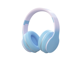 Fones De Ouvido Bluetooth Sem Fio (xk Blue) Com Microfone, Cor Gradiente, Controle De Volume E Isolamento De Ruído.