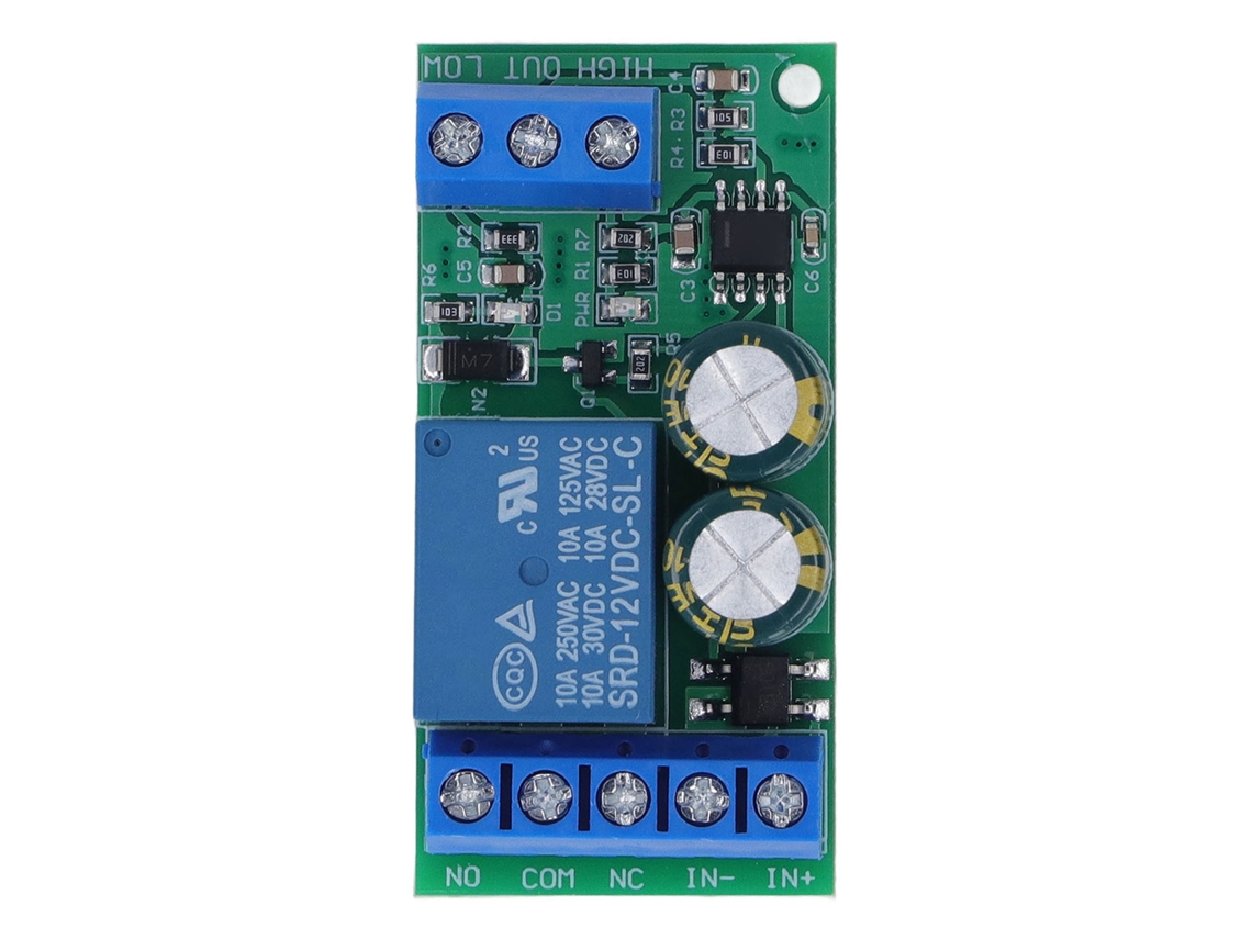 Controlador de Nível de Água com Relé Módulo Sensor Automático Dc12 15v