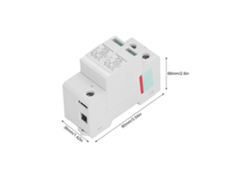 Laxiscreed Proteção Contra Sobretensão Dc 2p À Prova De Fogo, Ideal Para Aplicações Industriais Até 1000v
