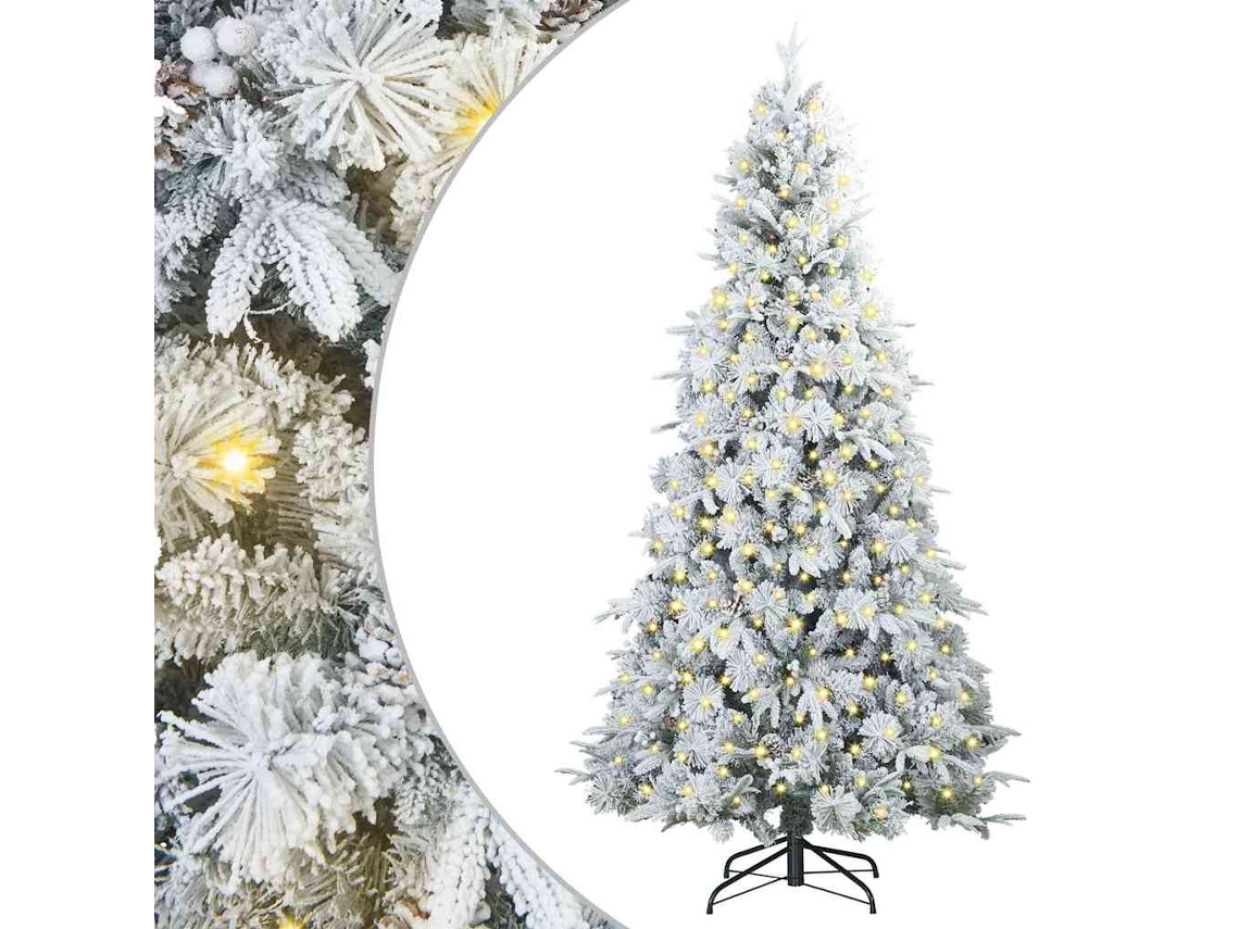 Decoração De Natal Vidaxl Verde Plástico (240 Cm)
