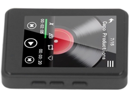 Reprodutor de MP3/MP4, Bluetooth, tela de 5,3", alto-falante FM, gravador HiFi sem perdas, 2