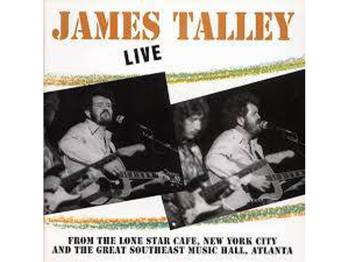 CD James Talley - Live (1CDs)