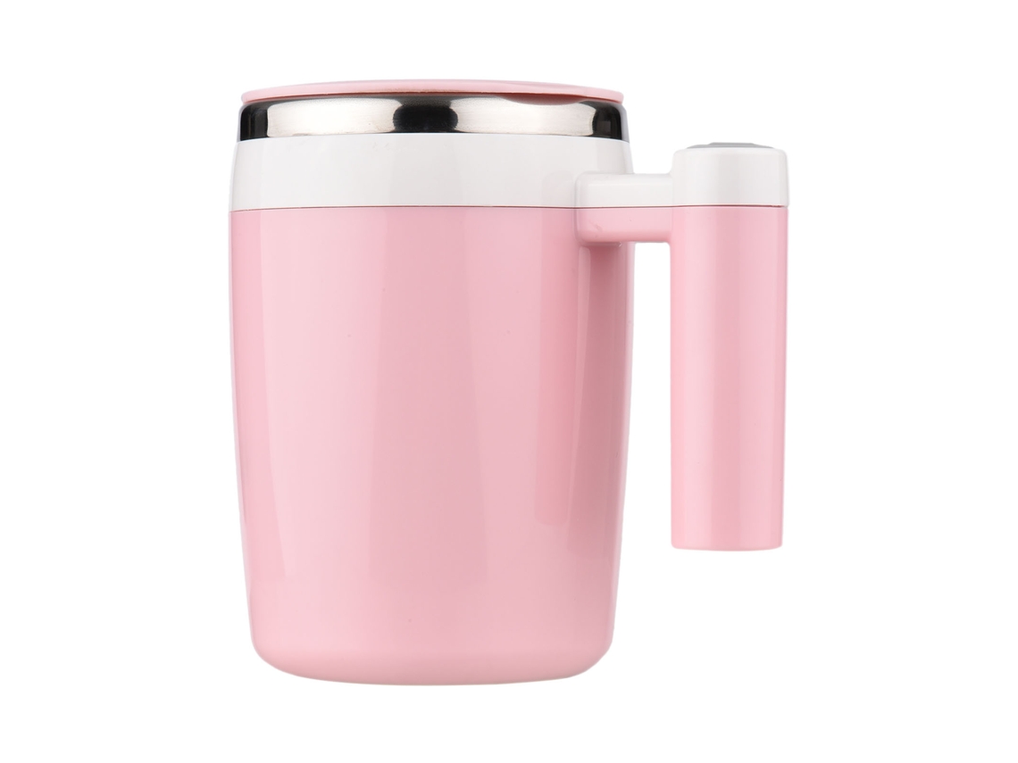 Caneca Automática de Mistura Magnética 380ml com Tampa para Café Leite Chá com Primerox