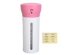 Botellas De Viagem Portáteis 4 Em 1 Para Shampoo Etc., Estanques, Compactas E Resistentes, 30ml Cada Uma