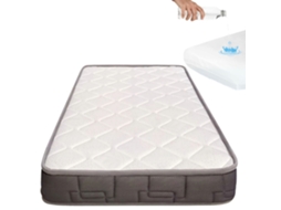 Colchão De Berço Morfeo Hr Para Maxicots 140x70 + Protector Impermeável 100% Algodão Hipoalergénico, Antibacteriano E Antiácaros