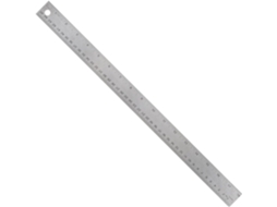 Lurelia Régua Metálica 45cm Com Base De Cortiça Para Design