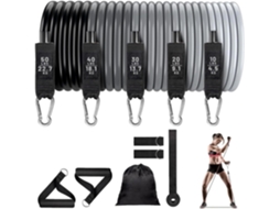 Conjunto De Faixas Elásticas Resistência Para Treino, Força E Peso | 11-pernas, Ideal Treinamento Em Casa