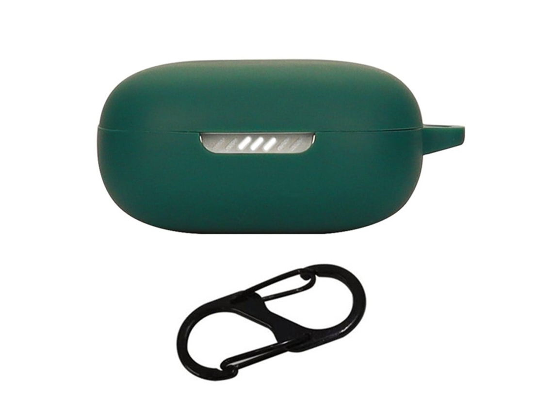 Capa De Silicone Com Fivela Para Jbl Live Flex Verde Escuro Brilvibera