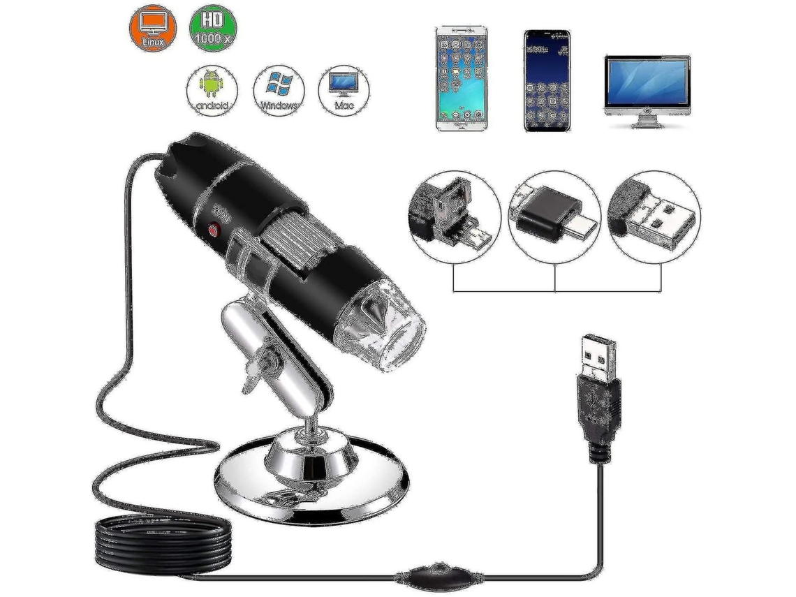 Microscópio Digital Lupa Câmera Microscópio-hy