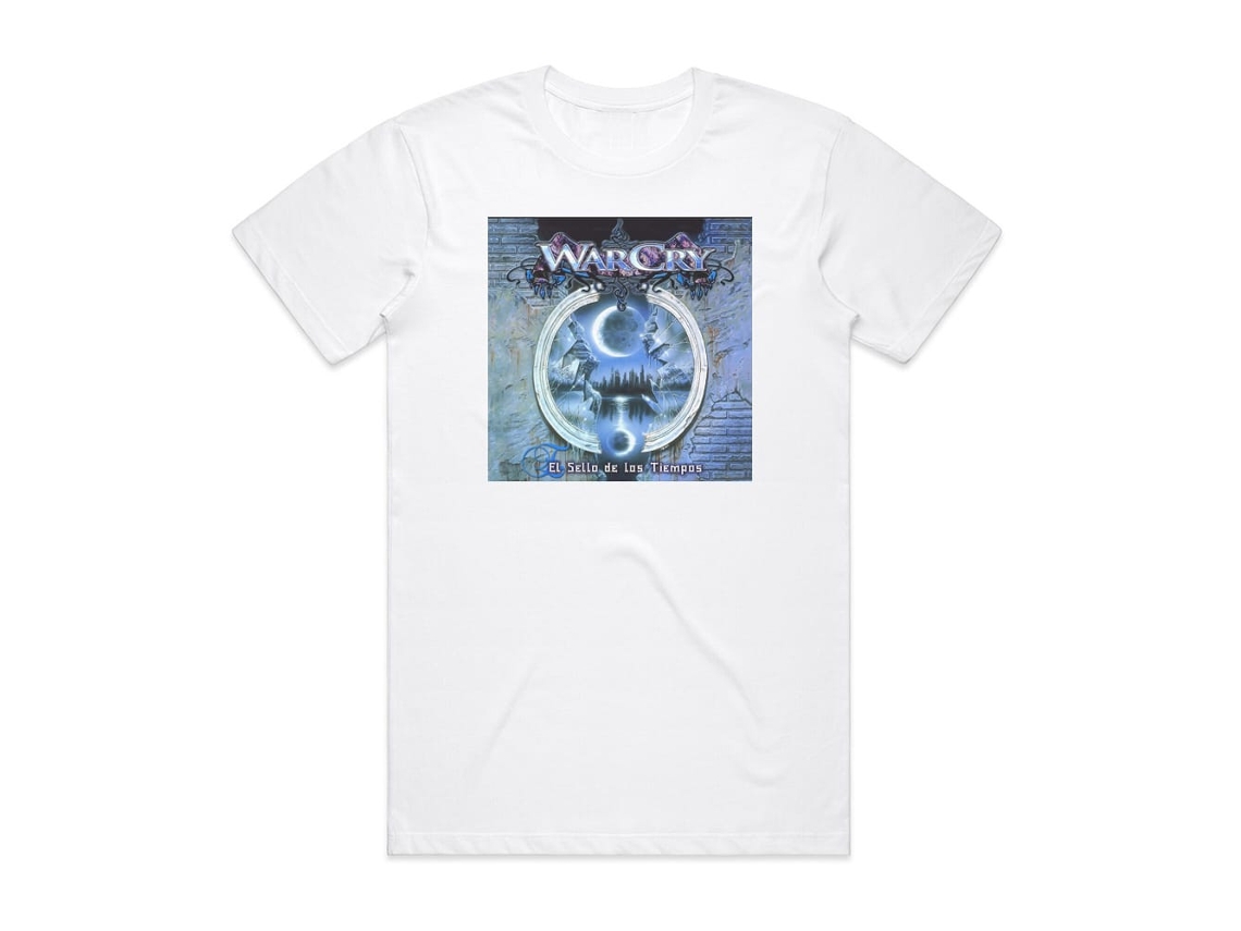 Warcry El Sello De Los Tiempos Album Cover T-shirt White Rockinstone Size-xxxl