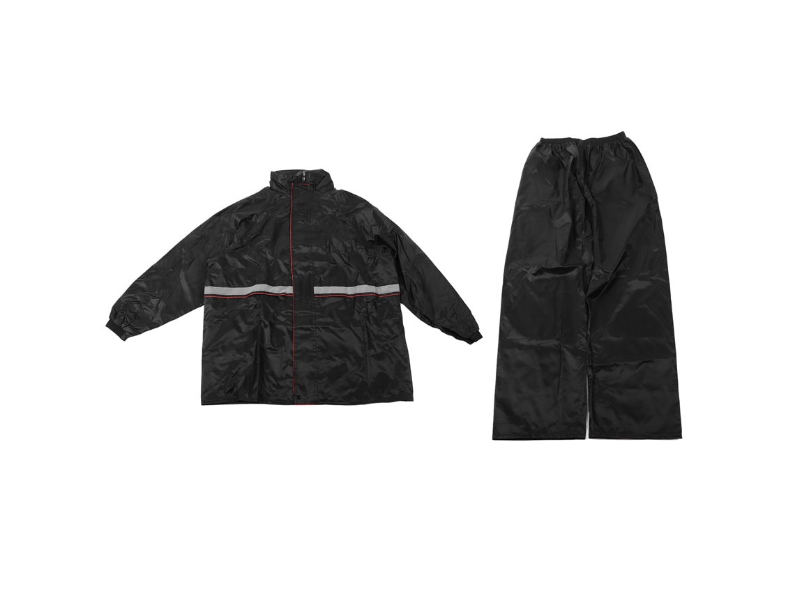 Traje de Chuva Reflectivo Duas Camadas para Motocicleta e Ciclismo 3XL