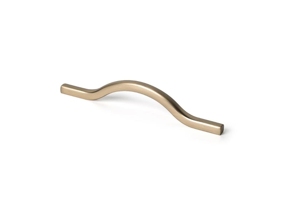 Alça 96/128 mm Latão Acetinado Comprimento 140 mm Nesu