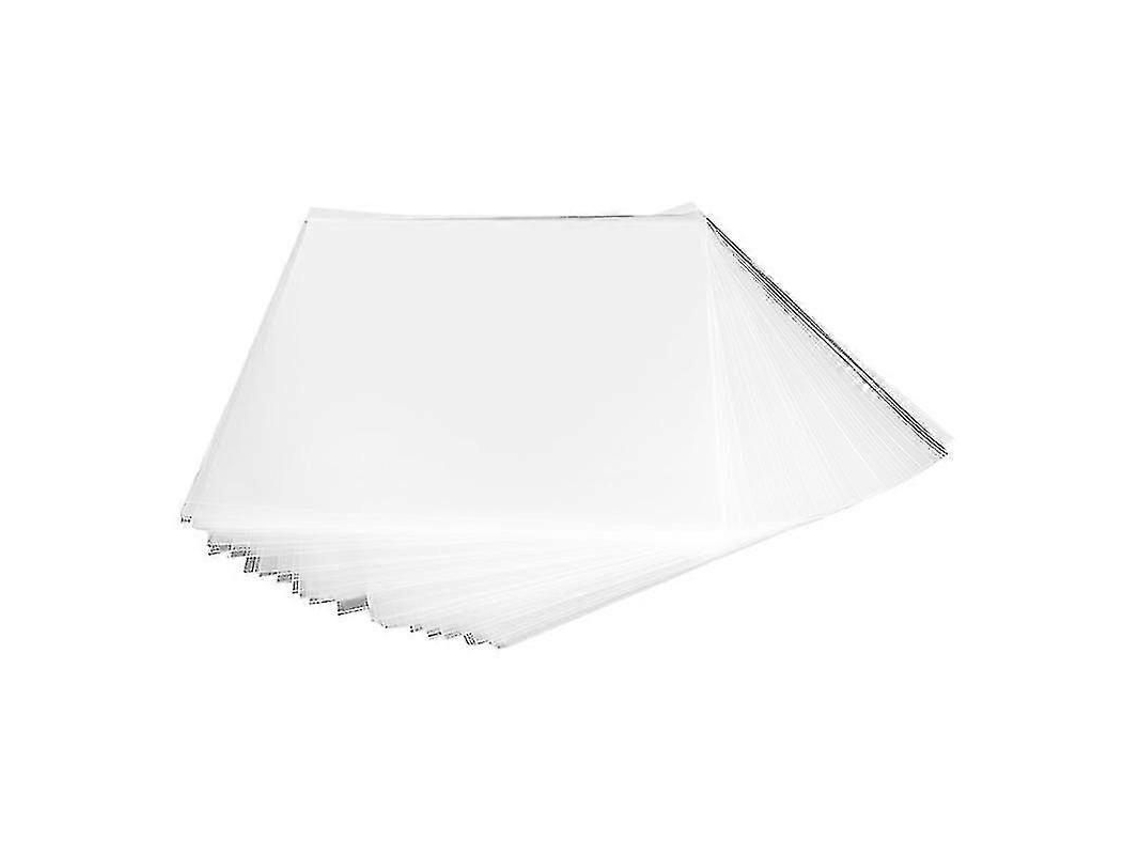 50 Capas Protectoras de Vinil 12 Polegadas para Discos Lp Transparentes Opp