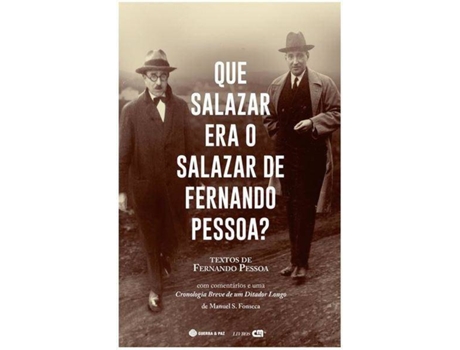 Livro Que Salazar era o Salazar de Fernando Pessoa? de Fernando Pessoa (Português)
