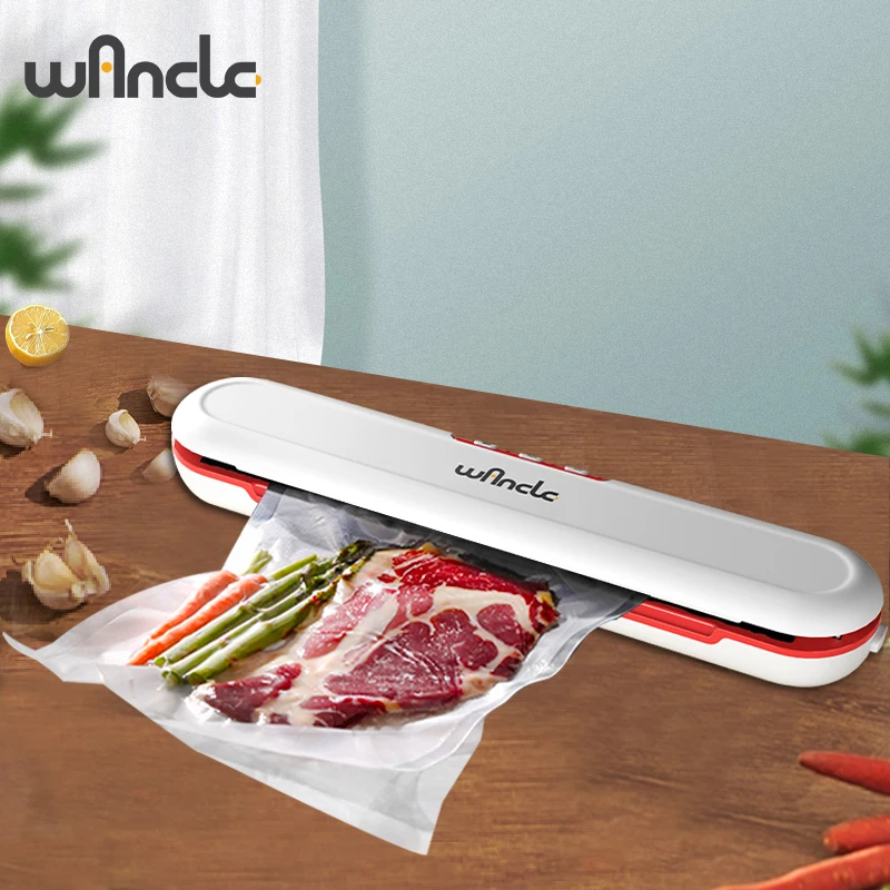 Seladora A Vácuo Para Alimentos (220v), Máquina De Embalagem A Vácuo Elétrica Doméstica De 220v