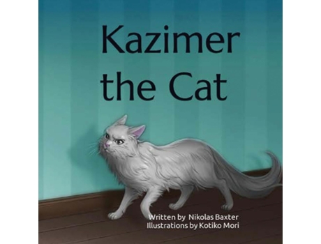 Livro Kazimer the Cat de NIkolas Baxter (Inglês)