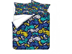 Capa de Edredom Infantil em Microfibra Fronha 50x75 Cm, 180x210 Cm
