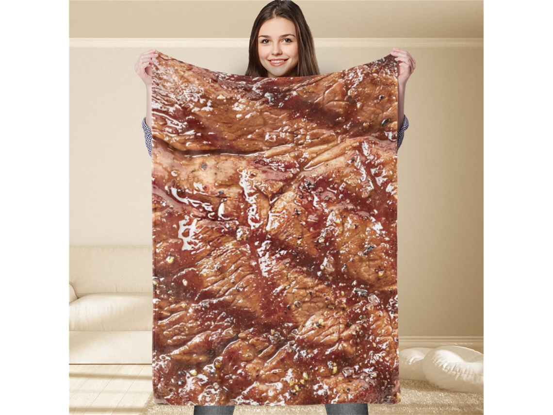 Cobertor com Capuz Orelha de Coelho Macio 120x123cm