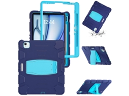 Capa de silicone para iPad Air 13 (2024) Pro 12.9 (2022) (2021) (2020) (2018) Azul Marinho Azul Hengrongshen (2025)
