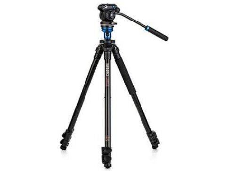 TRIPÉ ALUM.VIDEO SINGLE TUBE PRO KIT