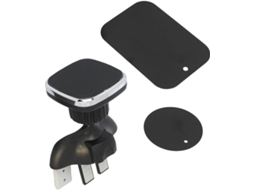 Suporte Para Celular Veicular Para Leitor De Cd, Montagem Magnética, Rotação De 360°