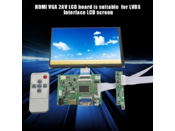 Placa Controladora Lcd Hdmi Vga 2av 7" 1280x800 Ips