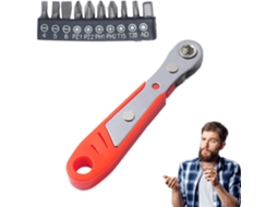 Chave De Fenda Com Catraca Para Espaços Apertados, Soquetes E Bits À