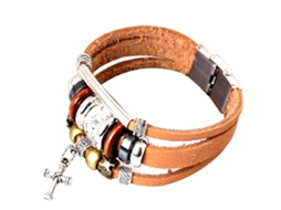 Pulseira Cruzada Simples Acessório De Jóias