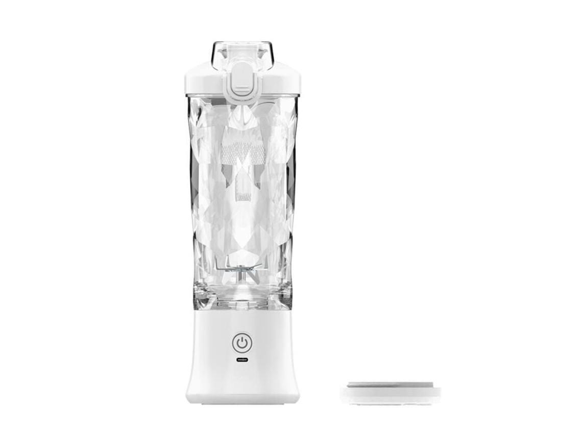 Lurelia Liquidificador Portátil Recarregável Usb, 600 Ml, 6 Lâminas, Aço Inoxidável, Para Smoothies
