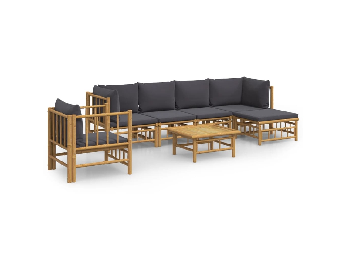 Garden Lounge Set, Garden Lounge Sets Vidaxl Marrom Bambu (n/a)
