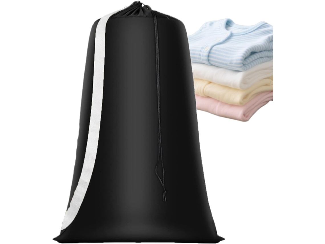 Saco Organizador De Nylon Com Cordão Para Roupa, Modelo Funcional