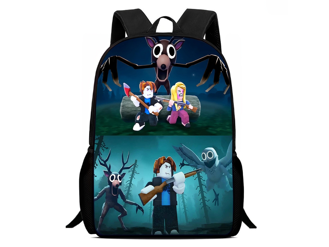 Mochila Estudantil Com Estampa De Jogo, Leve, Impermeável, Design Ergonômico De Proteção Para As Costas Estilo 6