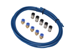 Conjunto De Tubos Ptfe Com Conexões De Encaixe Para Impressão 3d Com Fio De 1,75mm