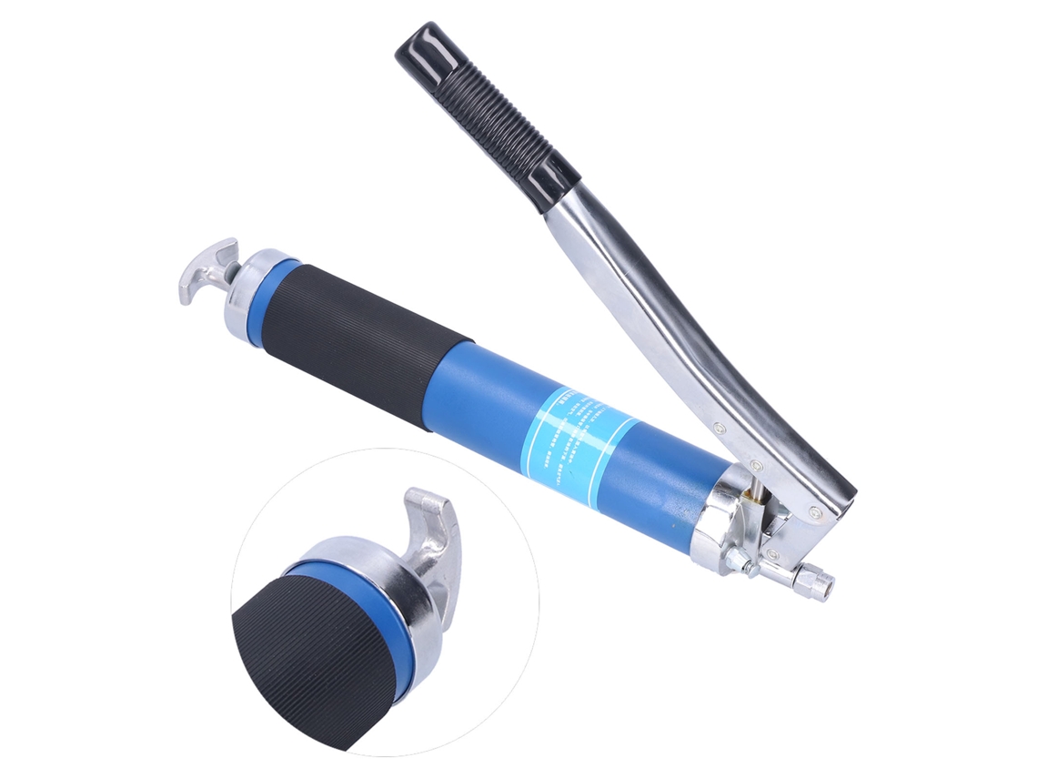 Laxiscreed Pistola De Graxa Manual Para Ligas Com Doble Pistão, Resistente Ao Desgaste