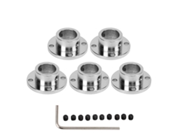 Mali 5 Peças Acoplamento de Eixo de Flange 14mm Conector Rígido Acessório para Motores de Modelo Rc Diy