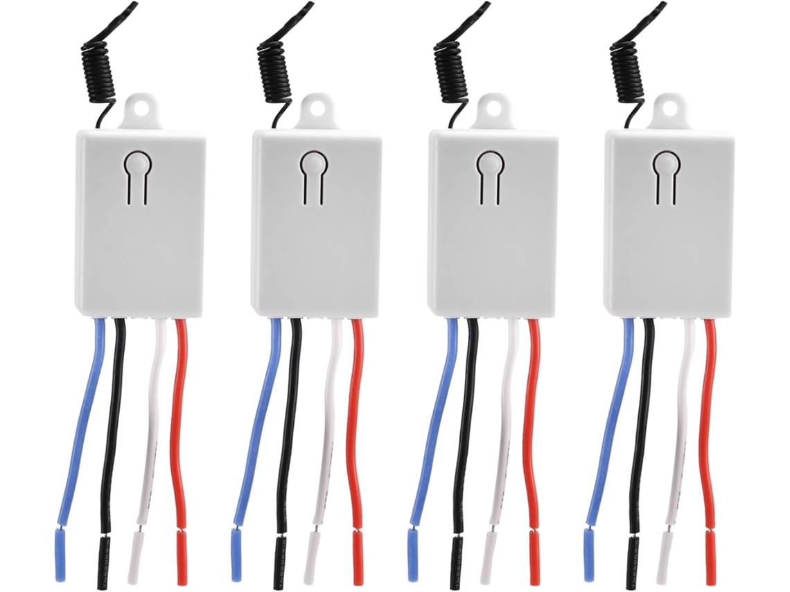 Interruptor De Lâmpada Led Sem Fio Com Comando - Receptor Sem Fio