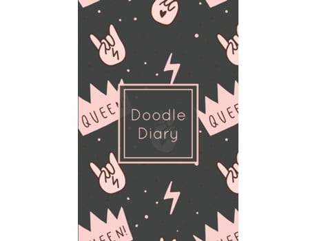 Livro Doodle Diary Writing Prompts Amp Blank Lined Drawing Pages, Girls Gift, Notebook, Journal, Book De Amy Newton (inglês)