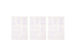 3 Adesivos Transparentes De Tpr Com Letras Para Álbuns De Recortes, Cartões De Felicitação E Mais.