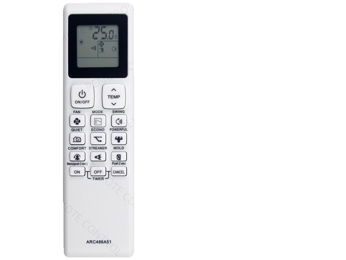Controle Remoto para Ar Condicionado DAIKIN Arc486a51 com XIAOMOYU
