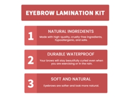 Kit De Laminacao De Sobrancelhas Caseiro Eelhoe Para Sobrancelhas Mais Cheias E Naturais