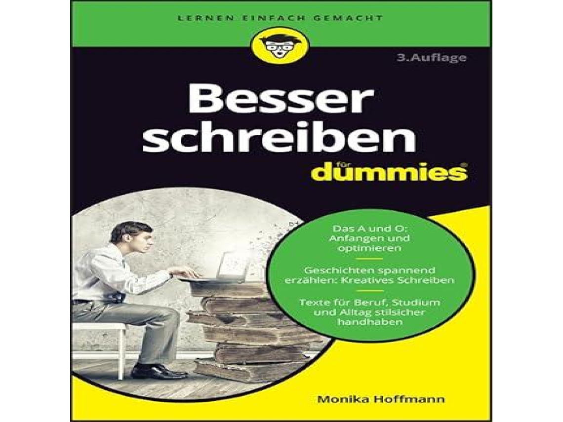 Livro Besser schreiben für Dummies de Monika Hoffmann (Alemão)