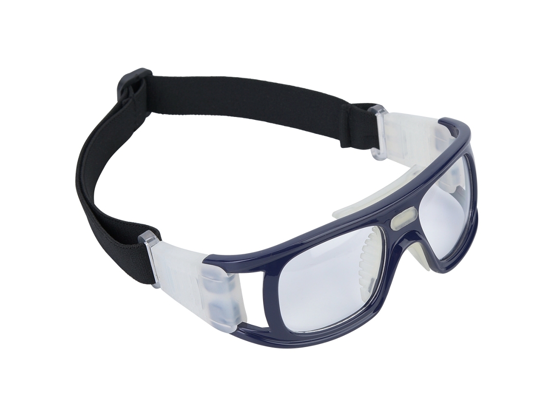 Rebe-gafas Desportivas Exteriores Protectoras De Silicona Para Basquetebol Futebol Azuis