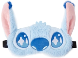 Máscara de Dormir Fofa de Pelúcia com Desenho Animado, Macia e Divertida para Viagens, Mulheres e Meninas AQUAFORGE (azul)