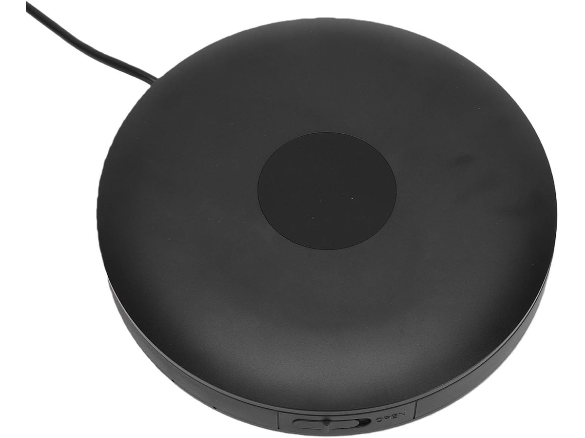 Leitor Cd Portátil Para Carro Fabater, Resistente A Impactos, Com Bluetooth E Interface Usb Para Laptops E