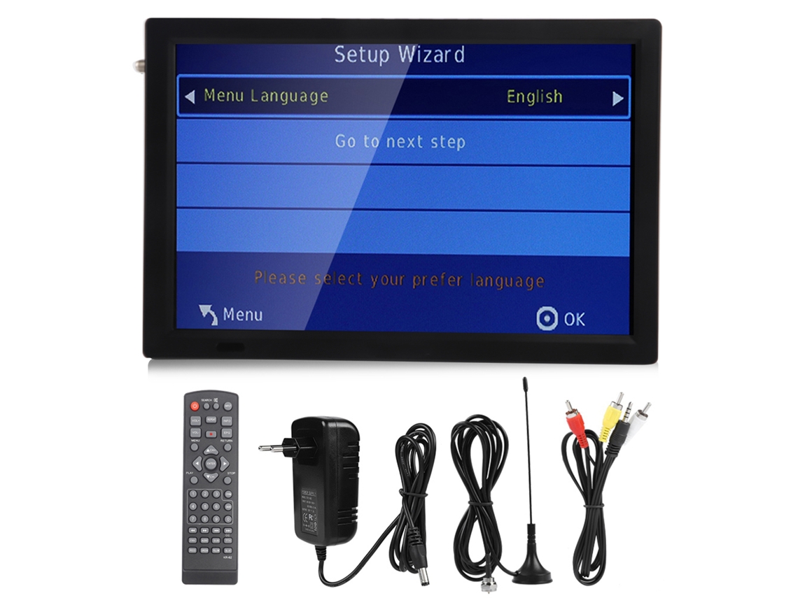 Tv Digital Para Carro Com 1080p E Sintonizador Atsc