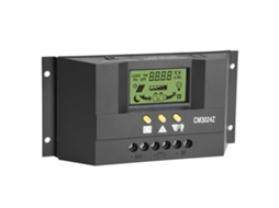 Controlador De Carga Solar Pwm Laxiscreed Com Adaptador 12v/24v E Ecrã Lcd