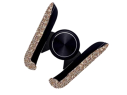 Suporte De Celular Brilhante Para Carro, Clipe Elegante Para Montagem Interna Do Celular, Feminino.