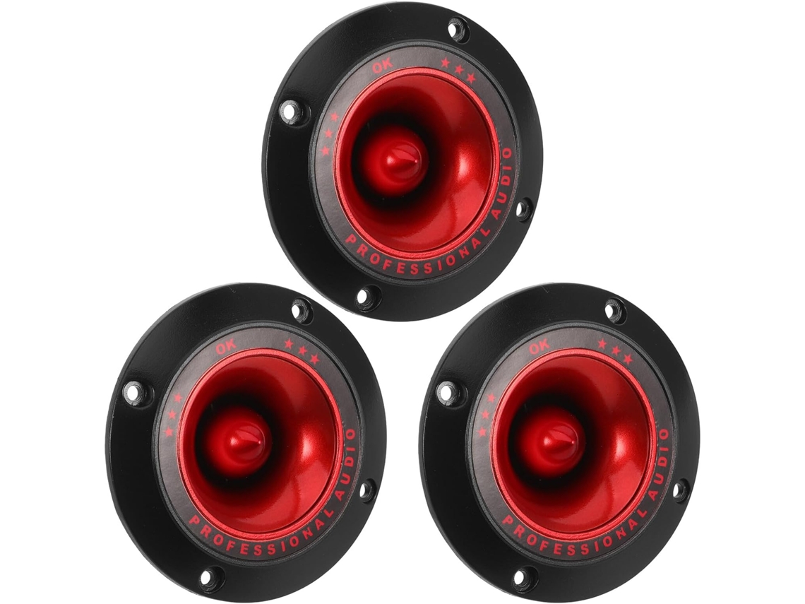 Conjunto De 3 Tweeters Piezoelétricos Para Sistema De Som De Palco.