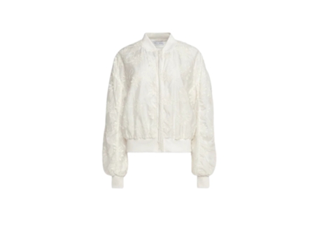 Blusão De Mulher Weili Zheng Overshirt Algodão Branco (m)