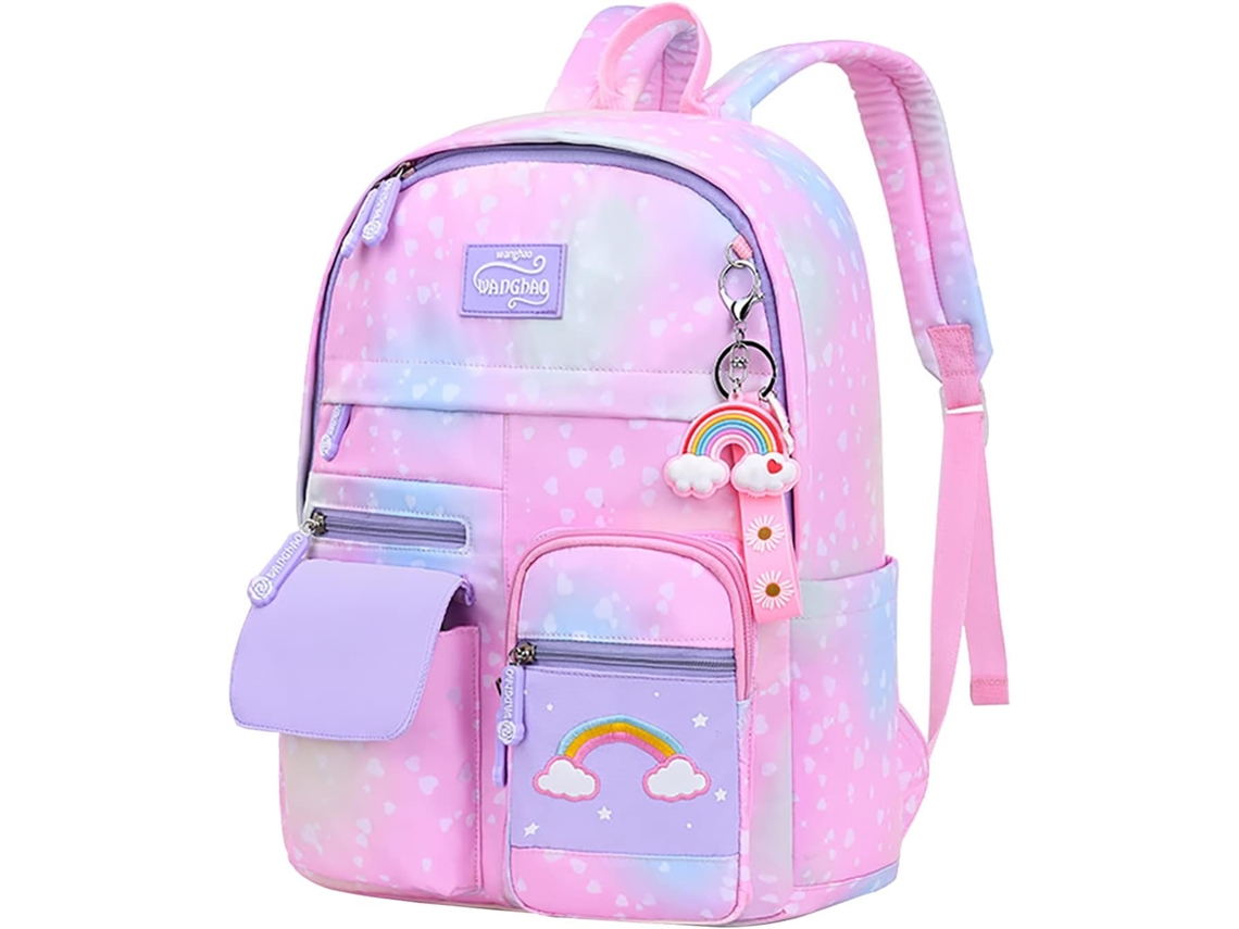 Mochila Escolar Feminina Para Meninas, Infantil Crianças De 6 A 10 Anos, Jardim Infância, Escolar. Aquaforge